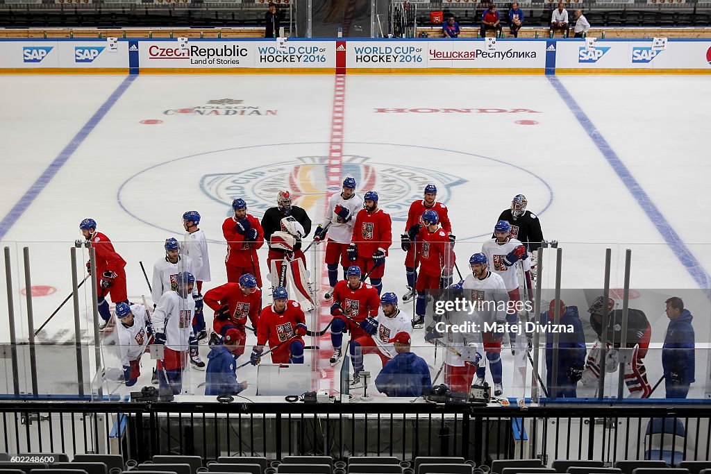 World Cup of Hockey 2016 - Team Czech Practice