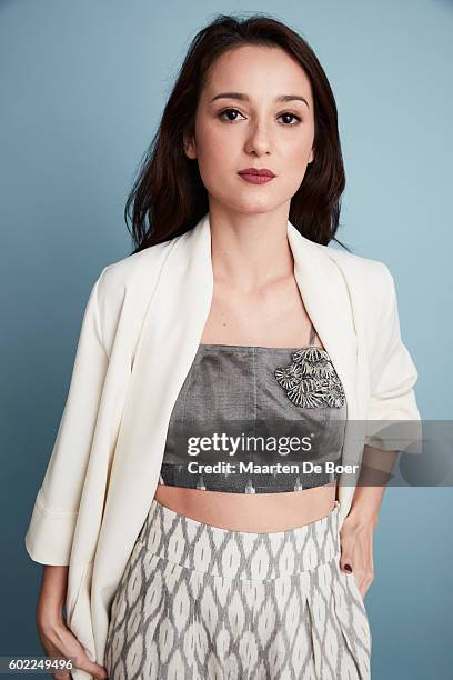 Actress Julie Estelle from the film "Headshot" poses for a portrait during the 2016 Toronto International Film Festival at the Intercontinental Hotel...