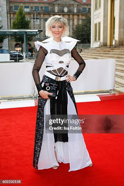 Singer Nea attends the Leipzig Opera Ball 2016 on September 10, 2016