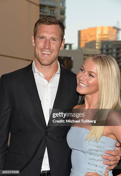 Professional hockey player Brooks Laich and professional dancer Julianne Hough attend the 6th Annual Celebration of Dance Gala presented by The Dizzy...