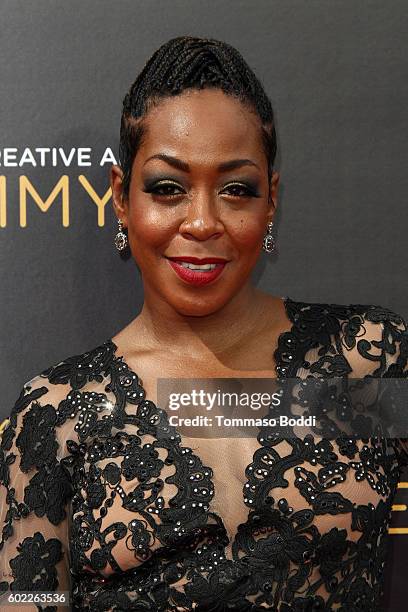 Tichina Arnold attends the 2016 Creative Arts Emmy Awards held at Microsoft Theater on September 10, 2016 in Los Angeles, California.