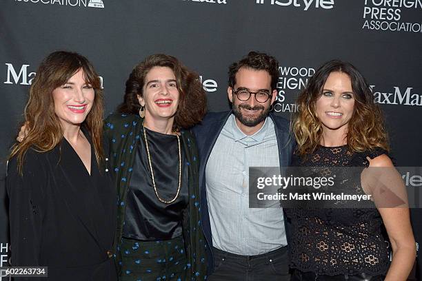 Actors Kathryn Hahn, Gaby Hoffmann, Jay Duplass and Amy Landeckerattends the TIFF/InStyle/HFPA Party during the 2016 Toronto International Film...