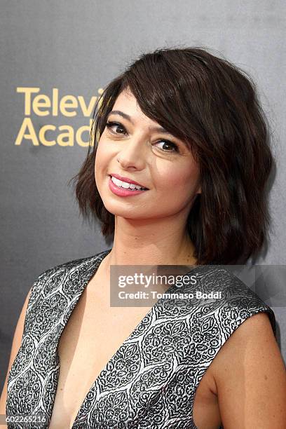 Kate Micucci attends the 2016 Creative Arts Emmy Awards held at Microsoft Theater on September 10, 2016 in Los Angeles, California.