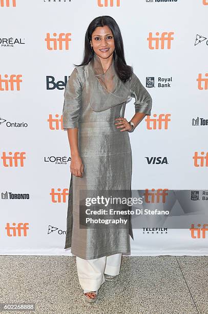 Director/actress Konkona Sen Sharma attends the premiere of 'A Death In The Gunj' at The Elgin on September 10, 2016 in Toronto, Canada.