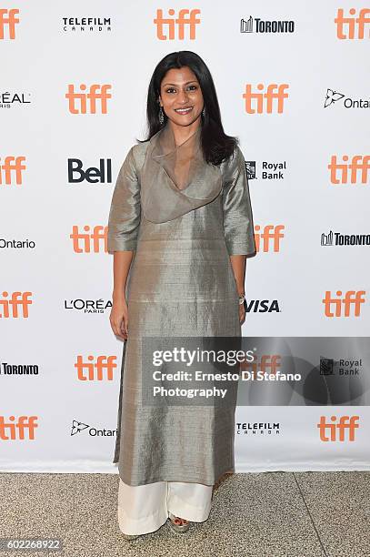 Director/actress Konkona Sen Sharma attends the premiere of 'A Death In The Gunj' at The Elgin on September 10, 2016 in Toronto, Canada.