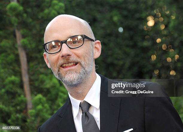 Singer Moby arrives at Mercy For Animals Hidden Heroes Gala 2016 at Vibiana on September 10, 2016 in Los Angeles, California.