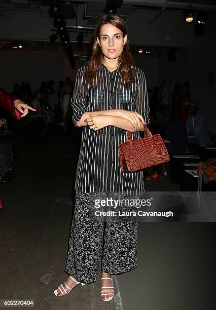 Ana Kras attends A Detacher September 2016 New York Fashion Week at Pier 59 on September 10, 2016 in New York City.