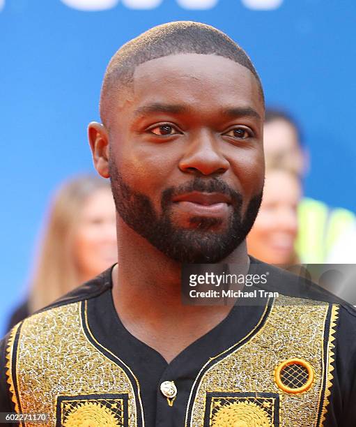 David Oyelowo arrives at the 2016 Toronto International Film Festival - "Queen Of Katwe" premiere held at Roy Thomson Hall on September 10, 2016 in...
