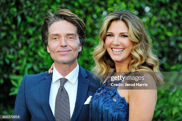 Richard Marx and Daisy Fuentes arrive at Mercy For Animals Presents Hidden Heroes Gala 2016 at Vibiana on September 10, 2016 in Los Angeles,...