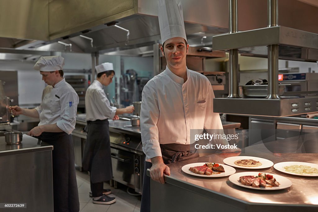 Restaurant kitchen