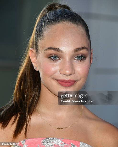 Maddie Ziegler arrives at the 6th Annual Celebration Of Dance Gala Presented By The Dizzy Feet Foundation at The Novo by Microsoft on September 10,...