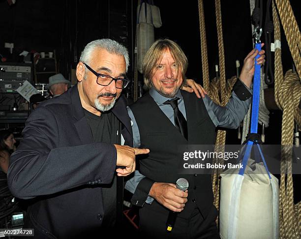 Lee Shapiro and Steve Murphy of The HitMen peform at Count Basie Theater on September 10, 2016 in Red Bank, New Jersey.