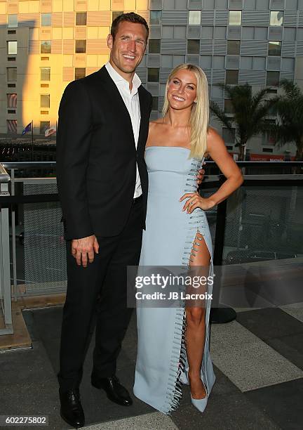 Julianne Hough and Brooks Laich attend the 6th Annual Celebration of Dance Gala presented by The Dizzy Feet Foundation on September 10, 2016 in Los...