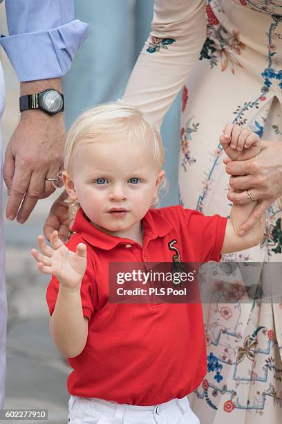 Prince Jacques of Monaco attends the annual traditional "Pique Nique Monagasque" on September 10, 2016 in Monaco, Monaco.