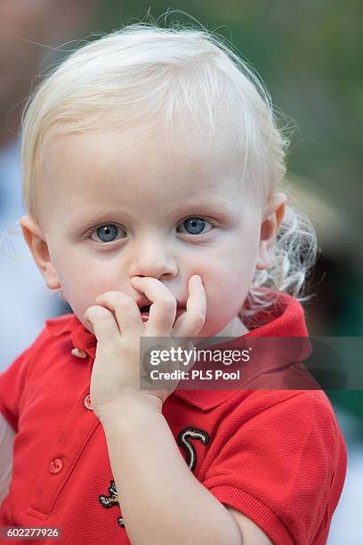 Prince Jacques of Monaco attends the annual traditional "Pique Nique Monagasque" on September 10, 2016 in Monaco, Monaco.