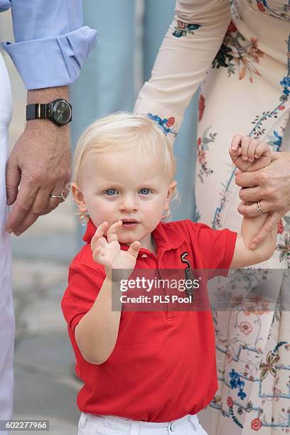 Prince Jacques of Monaco attends the annual traditional "Pique Nique Monagasque" on September 10, 2016 in Monaco, Monaco.