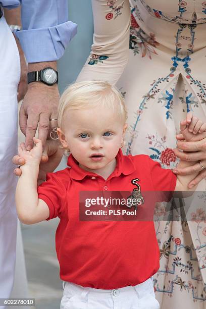 Prince Jacques of Monaco attends the annual traditional "Pique Nique Monagasque" on September 10, 2016 in Monaco, Monaco.