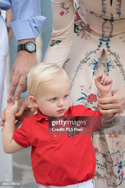 Prince Jacques of Monaco attends the annual traditional "Pique Nique Monagasque" on September 10, 2016 in Monaco, Monaco.