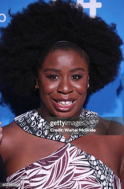 Uzo Aduba attends the 'American Pastoral' Press Conferenceduring the 2016 Toronto International Film Festival premiere at TIFF Bell Lightboxon...