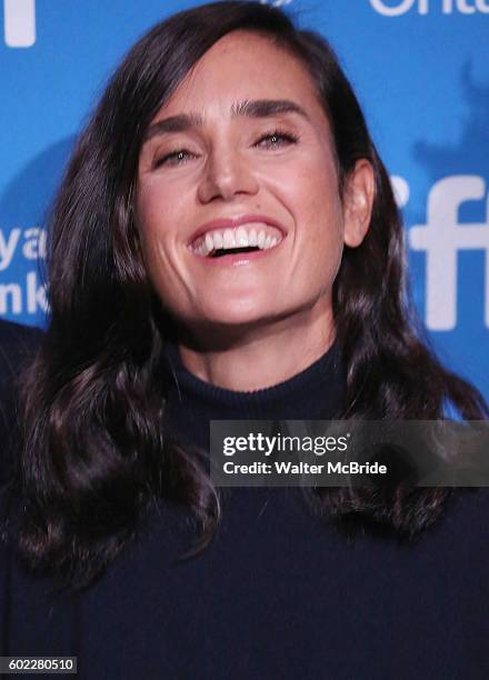 Jennifer Connelly attends the 'American Pastoral' Press Conferenceduring the 2016 Toronto International Film Festival premiere at TIFF Bell...