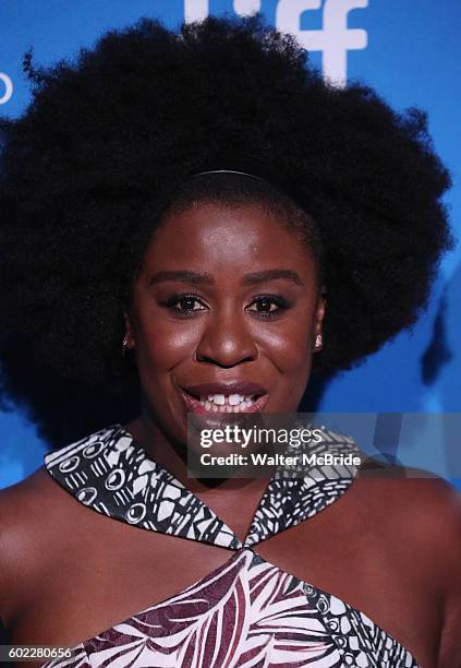 Uzo Aduba attends the 'American Pastoral' Press Conferenceduring the 2016 Toronto International Film Festival premiere at TIFF Bell Lightboxon...