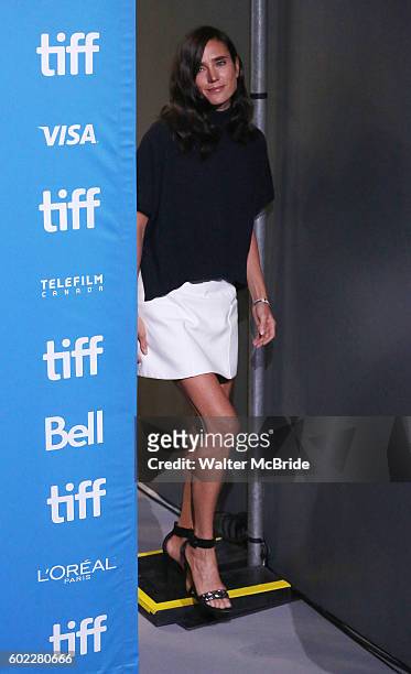Jennifer Connelly attends the 'American Pastoral' Press Conferenceduring the 2016 Toronto International Film Festival premiere at TIFF Bell...