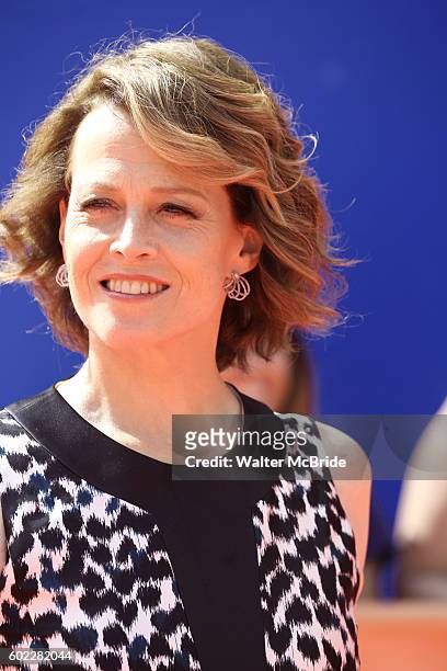 Sigourney Weaver attends the 'A Monster Calls' Red Carpet Premiere during the 2016 Toronto International Film Festival premiere at Roy Thomson Hall...