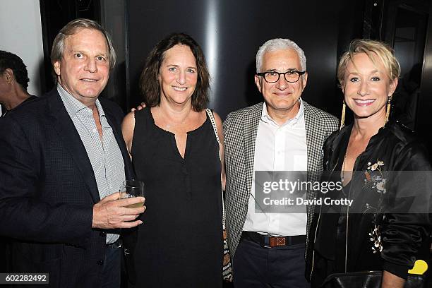 Doug Wick, Lucy Fisher, Andy Davis, Stephanie Sperber attend Sexy Beast for Planned Parenthood LA at The Theatre At The Ace Hotel on September 10,...
