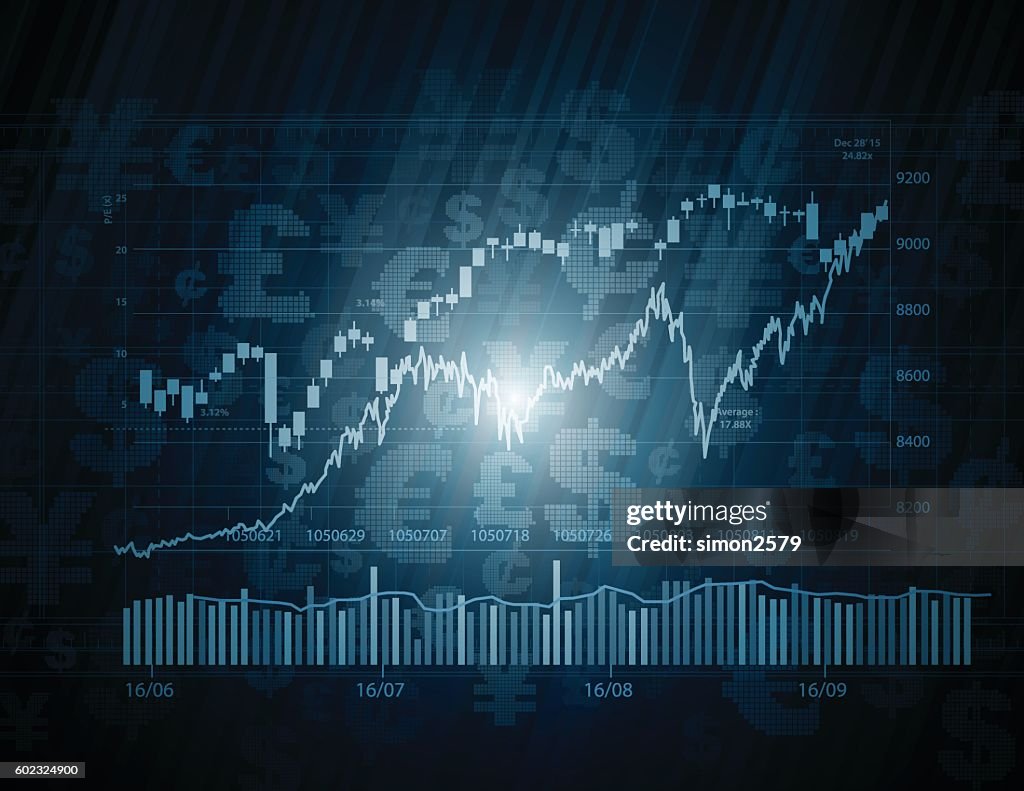 Financial Graph Background High-Res Vector Graphic - Getty Images