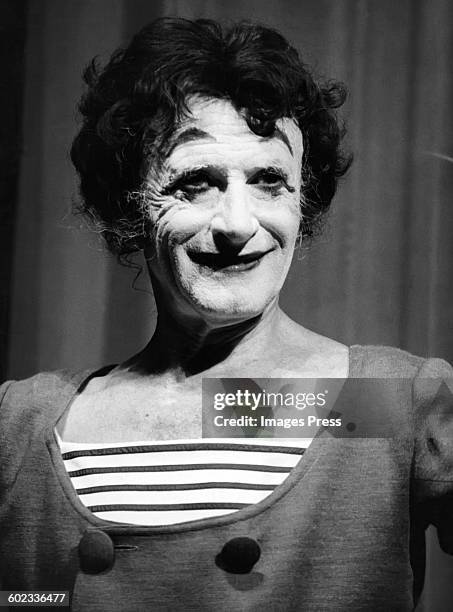 Marcel Marceau circa 1983.