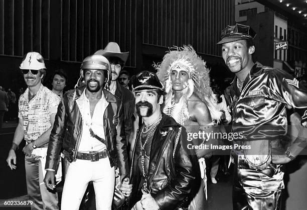 The Village People circa 1980 in New York City.