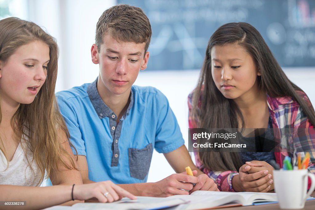 Doing Homework Together After Class High-Res Stock Photo - Getty Images