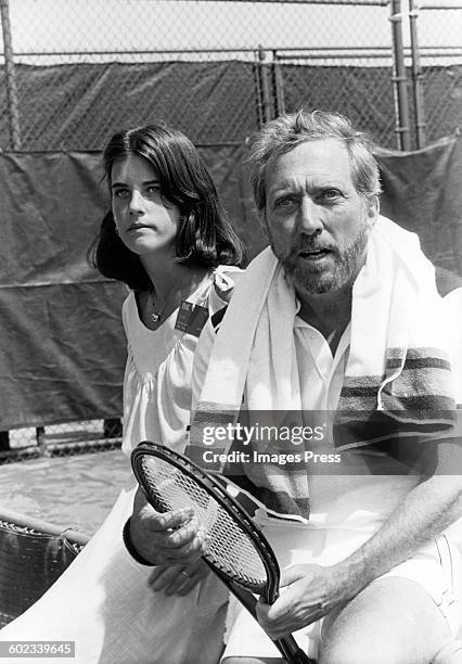 Andy Williams with daughter Noelle circa 1979 in New York City.