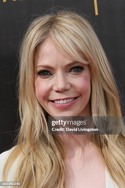 Actress Riki Lindhome attends the 2016 Creative Arts Emmy Awards Day 1 at the Microsoft Theater on September 10, 2016 in Los Angeles, California.