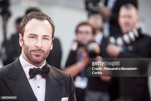 Tom Ford attends the Closing Ceremony during the 73rd Venice Film Festival at Palazzo del Cinema on September 10, 2016 in Venice, Italy.