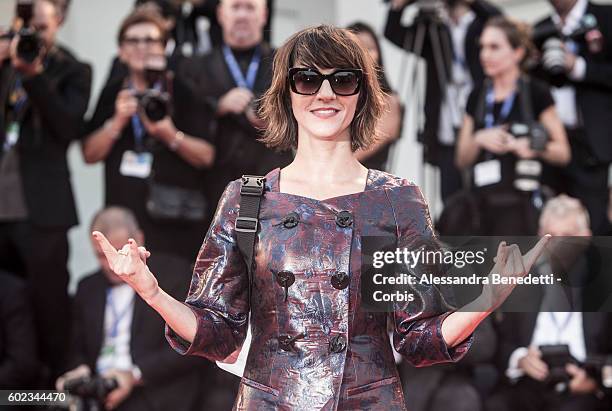 Ana Lily Amirpour attends the Closing Ceremony during the 73rd Venice Film Festival at Palazzo del Cinema on September 10, 2016 in Venice, Italy.