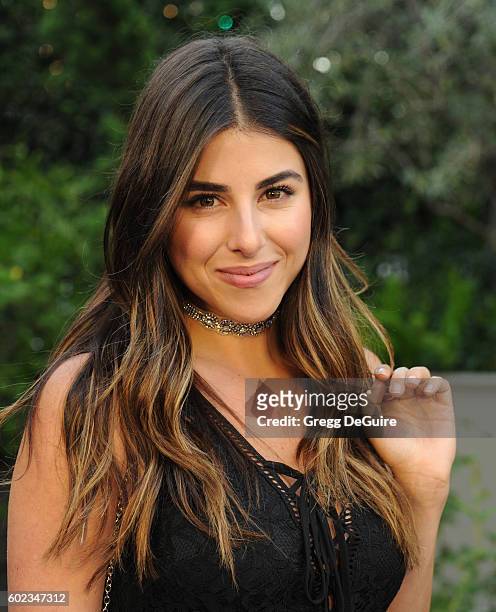 Actress Daniella Monet arrives at Mercy For Animals Hidden Heroes Gala 2016 at Vibiana on September 10, 2016 in Los Angeles, California.
