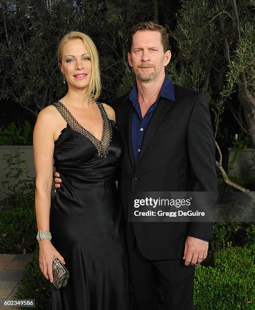 Actress Alison Eastwood and husband Stacy Poitras arrive at Mercy For Animals Hidden Heroes Gala 2016 at Vibiana on September 10, 2016 in Los...