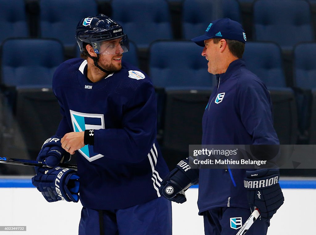 World Cup Of Hockey 2016  Team Europe  Practice & Press Interviews