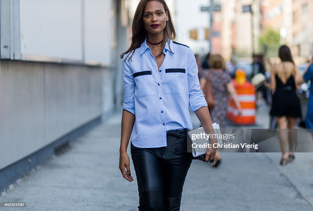 Street Style - September 2016 New York Fashion Week - Day 3