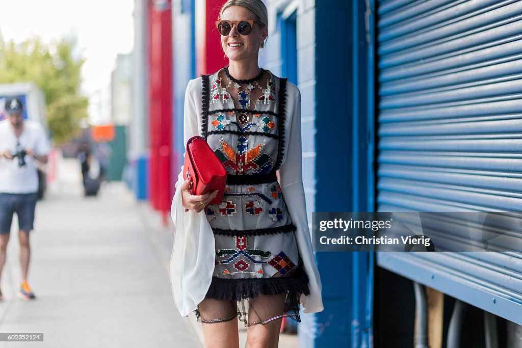Street Style - September 2016 New York Fashion Week - Day 3