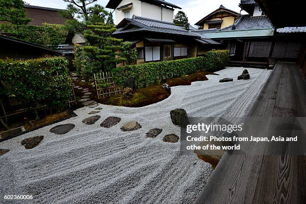 zuiho-in temple, sub-temple of daitoku-ji temple, kyoto - daitoku ji bildbanksfoton och bilder