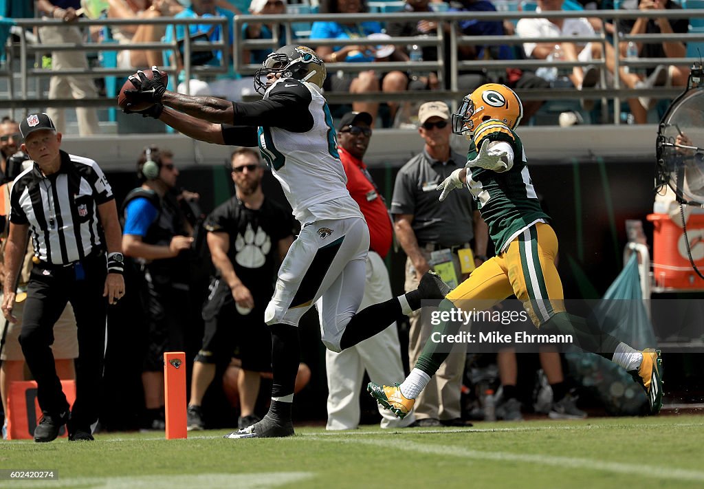 Green Bay Packers v Jacksonville Jaguars