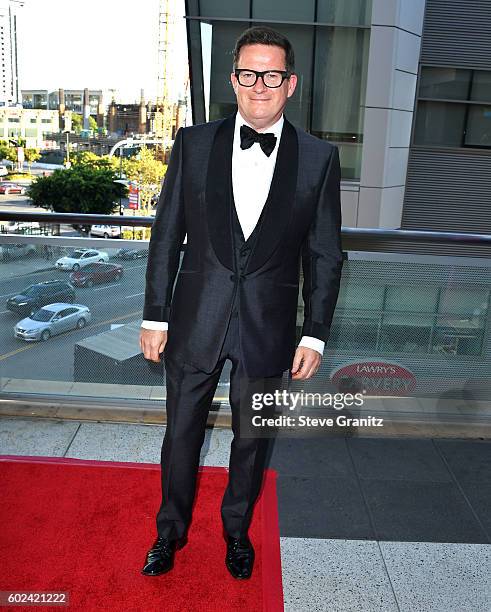 Choreographer Sir Matthew Bourne arrives at the 6th Annual Celebration Of Dance Gala Presented By The Dizzy Feet Foundation at The Novo by Microsoft...