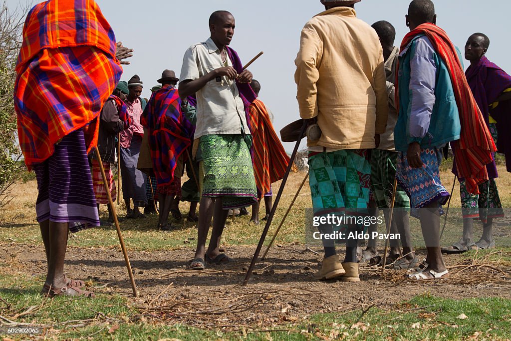 Kenya, Nanyuki, Samburu tribe of Kisargei