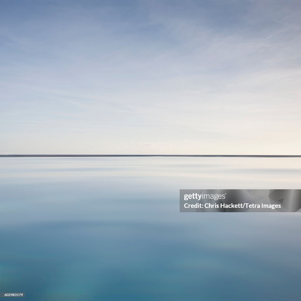 USA, Virgin Islands, Scenic view of calm sea