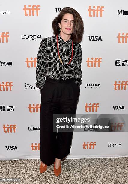 Actress Gaby Hoffmann attends the "Transparent" Season 3 premiere during the 2016 Toronto International Film Festival at The Elgin on September 11,...