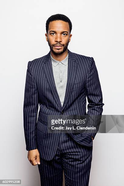 Actor Andre Holland of 'Moonlight' poses for a portraits at the Toronto International Film Festival for Los Angeles Times on September 10, 2016 in...