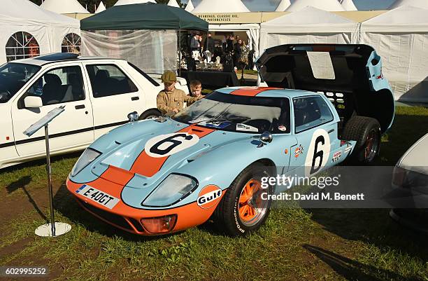 General view of the atmosphere during day 3 of the Goodwood Revival at Goodwood on September 11, 2016 in Chichester, England.