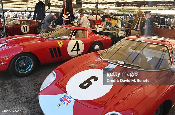 General view of the atmosphere at day 3 of the Goodwood Revival at Goodwood on September 11, 2016 in Chichester, England.